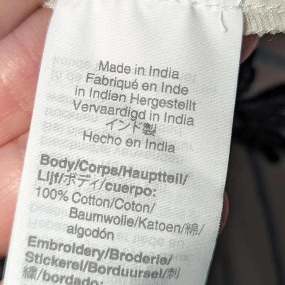 Floral Embroidered Butterfly Top in Stripe - Picture 5 of 10